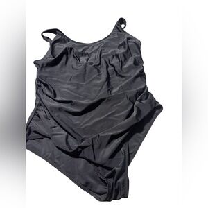 Amazon Black One-Piece Swimsuit